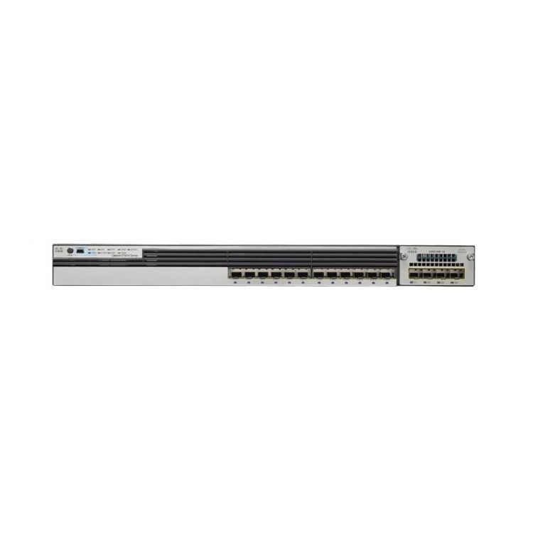 Cisco Catalyst WS-C3850-12S-S network switch Managed L3 1U Gray