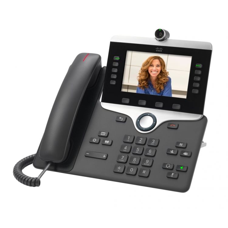 Cisco 8845 IP phone Charcoal Wired handset LCD