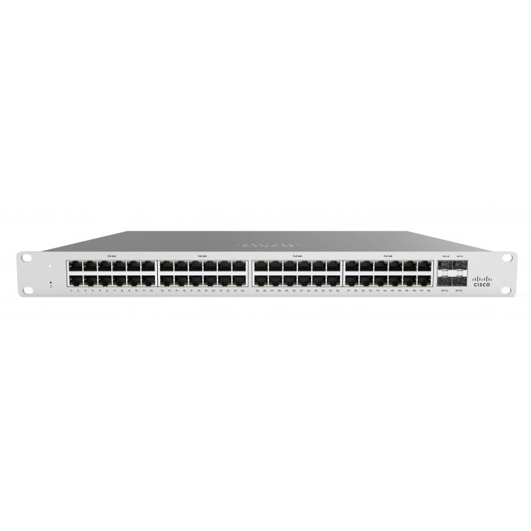 Cisco Meraki MS125-48 Managed L2 Gigabit Ethernet (10/100/1000) Gray 1U Power over Ethernet (PoE)