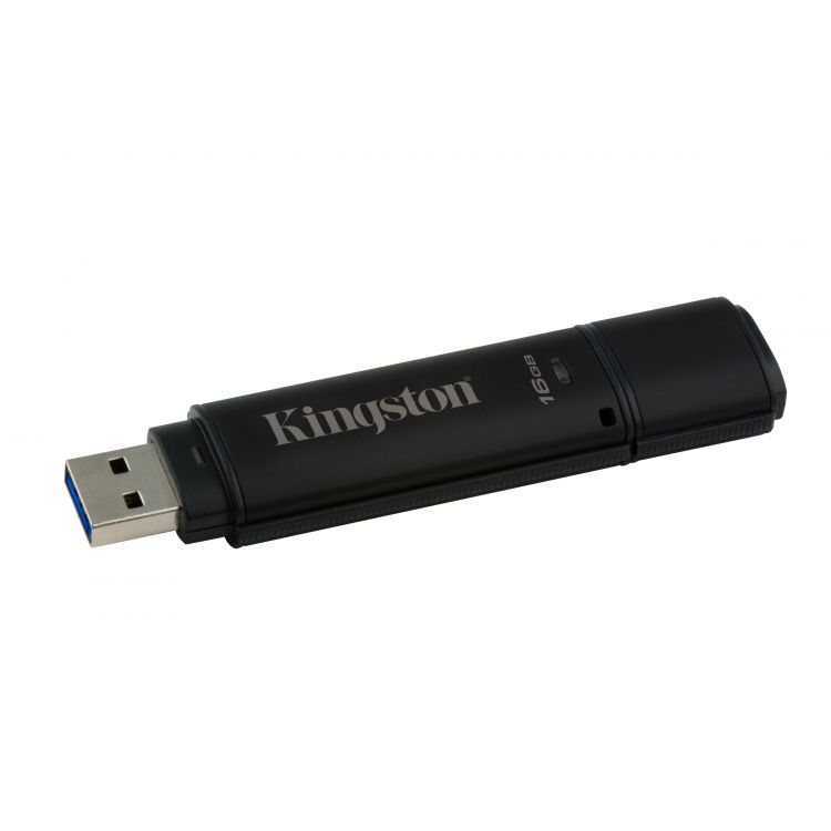 Kingston Technology DataTraveler 4000G2 with Management 16GB USB flash drive 3.0 (3.1 Gen 1) USB Type-A connector Black