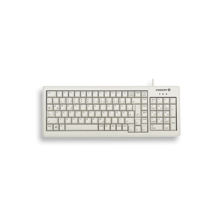 CHERRY XS G84-5200 keyboard USB + PS/2 QWERTY English Gray