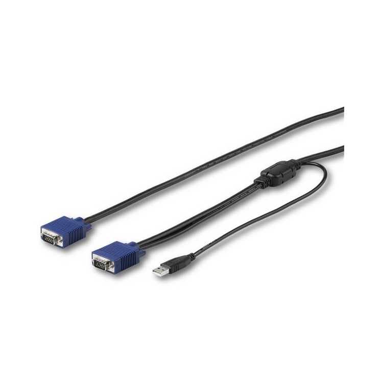 StarTech.com 10 ft. (3 m) USB KVM Cable for Rackmount Consoles