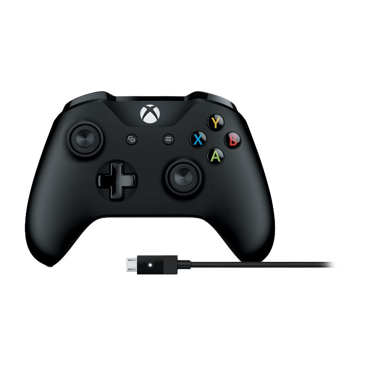 Microsoft 4N6-00002 Gaming Controller Black Bluetooth/USB Gamepad PC, Xbox One