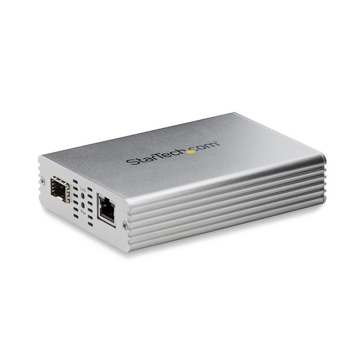 StarTech.com 10Gb Ethernet Fiber Media Converter with Open SFP+ Slot