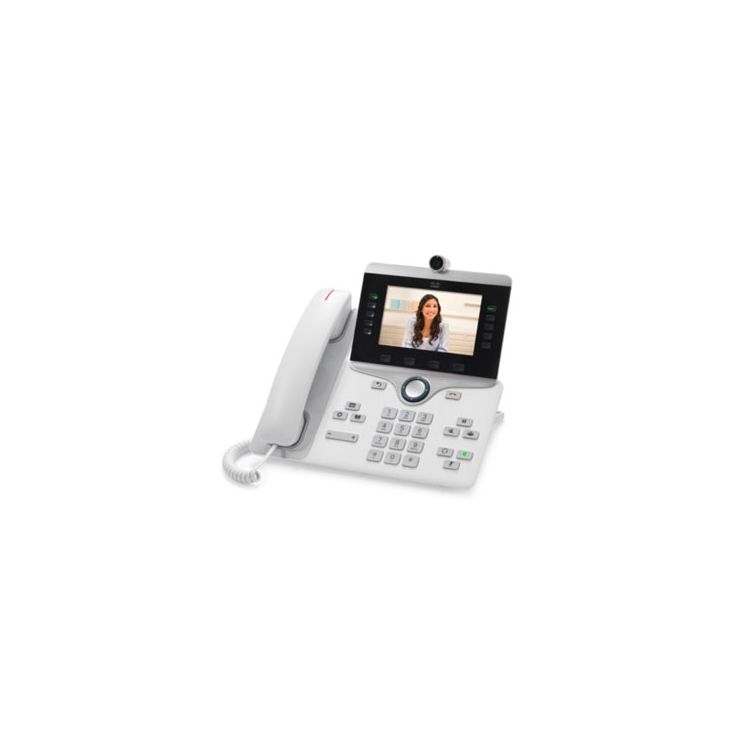 Cisco 8845 IP phone White Wired handset LCD