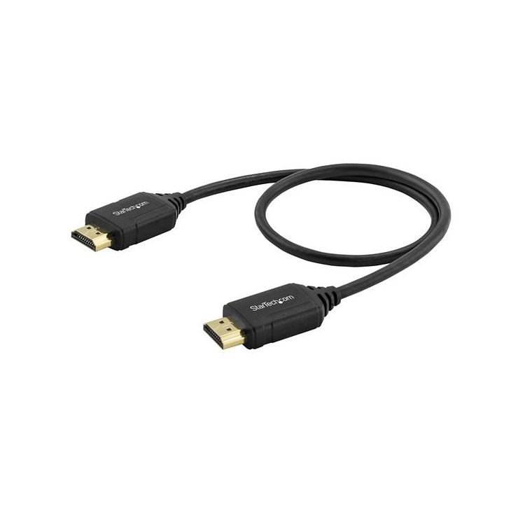 StarTech.com Premium High Speed HDMI Cable with Ethernet - 4K 60Hz - 0.5 m