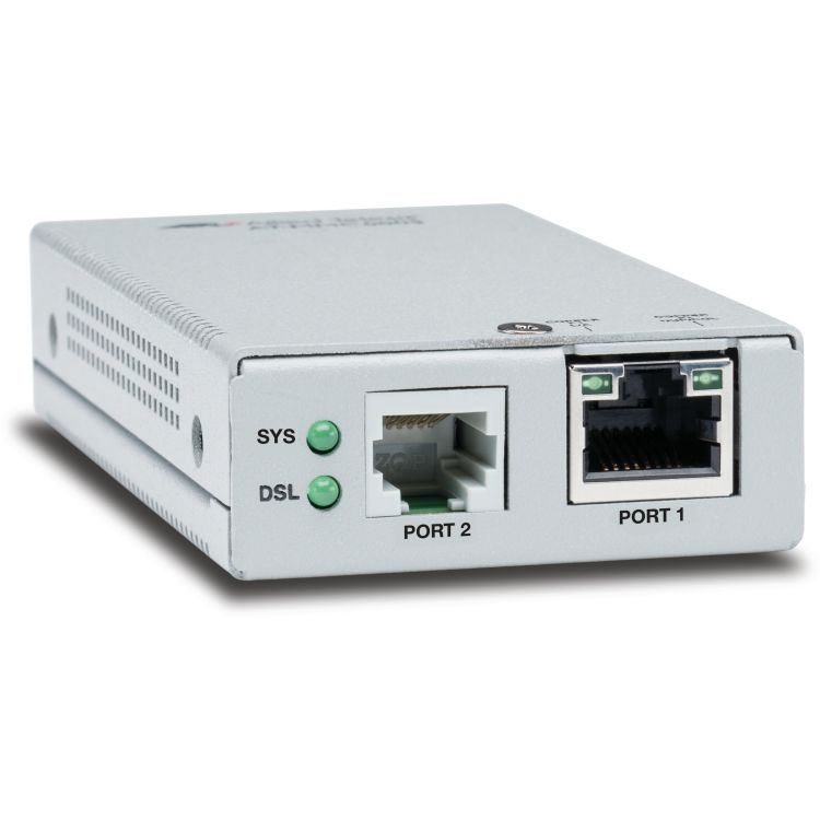 Allied Telesis AT-MMC6005-60 Network transmitter & receiver 10,100,1000 Mbit/s Silver