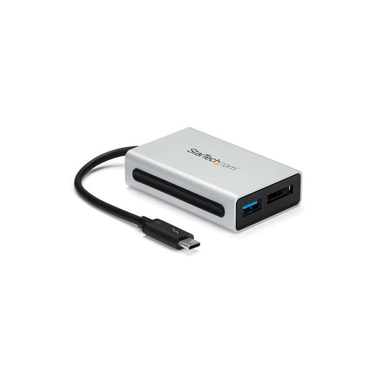 StarTech.com Thunderbolt 3 to eSATA Adapter + USB 3.1 (10Gbps) Port - Mac / Windows