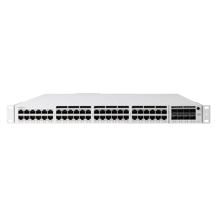 Cisco Meraki MS390-48UX2-HW network switch Managed L3 Gigabit Ethernet (10/100/1000) White 1U Power over Ethernet (PoE)